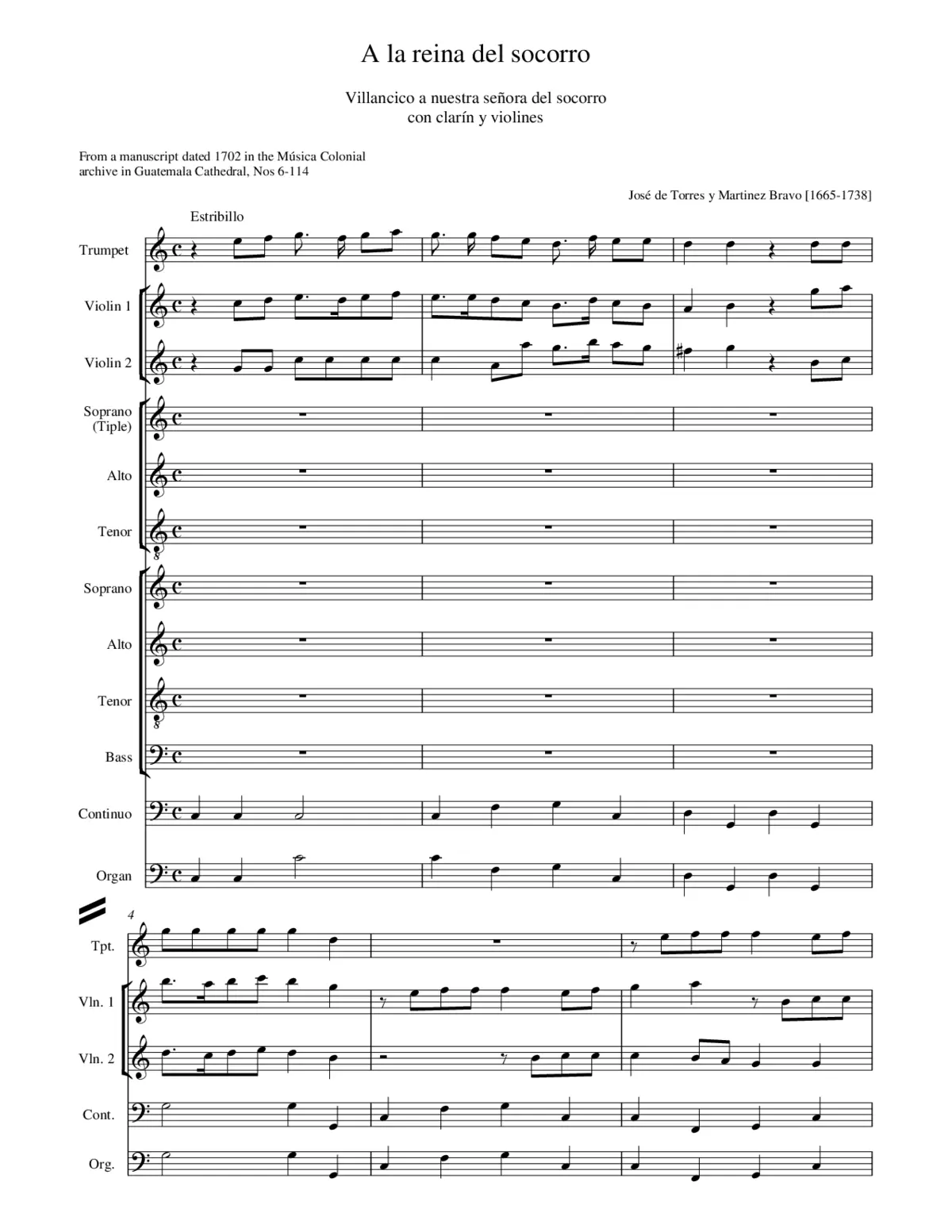 A la reina del socorro - Page 1