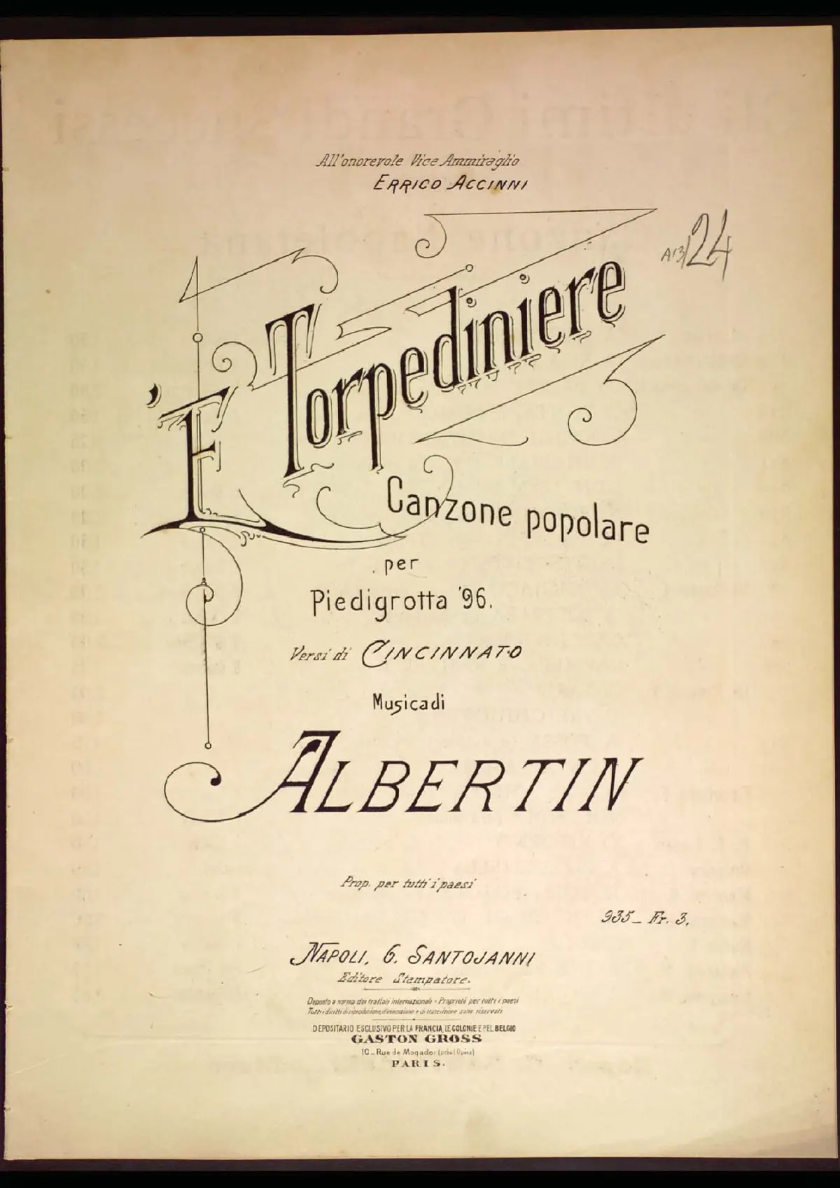 'E torpediniere - Page 1