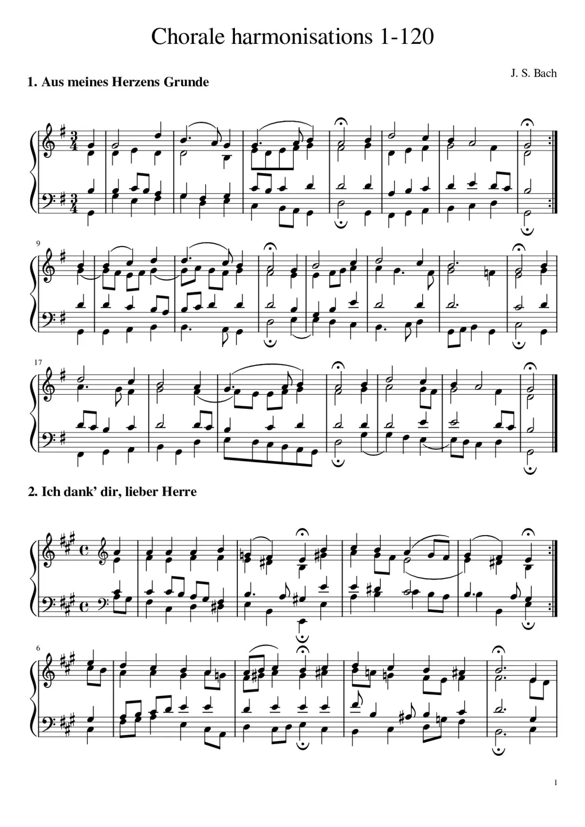 Chorale - Page 1