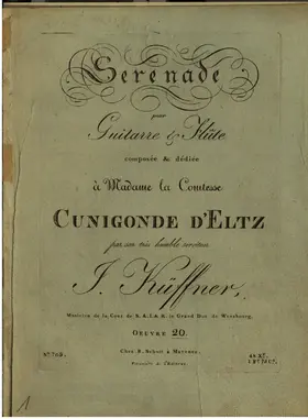 Sérénade pour Guitarre & Flûte