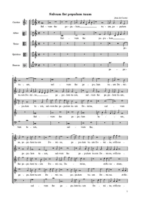Salvum fac populum tuum