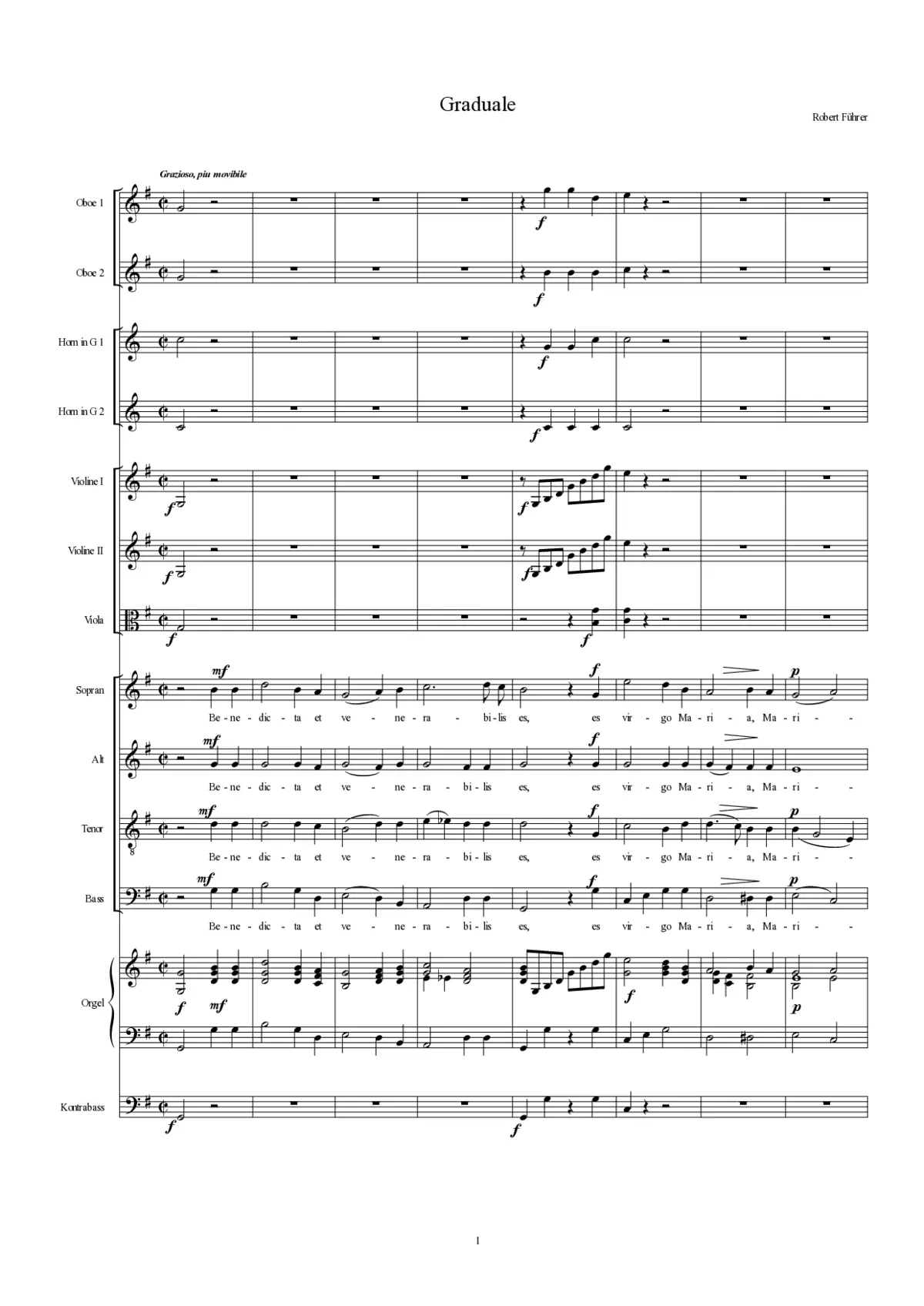 Marianisches Graduale und Offertorium - Page 1
