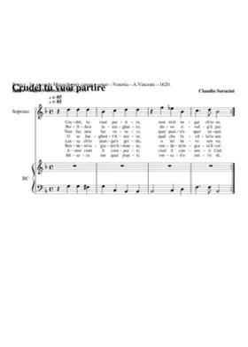 Crudel to vuoi partire