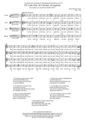 Lobt Gott, ihr Christen, all zugleich