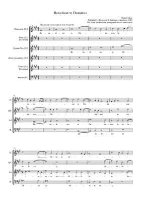 Benedicat te Dominus