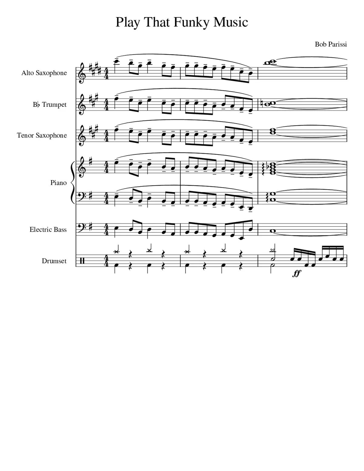 play that funky music - Page 1