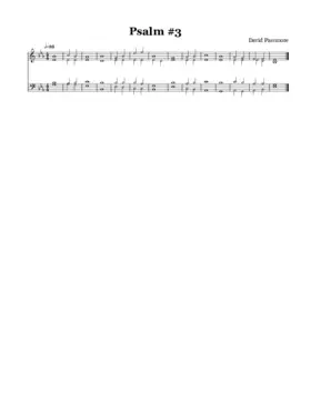 Psalm Chant No. 3