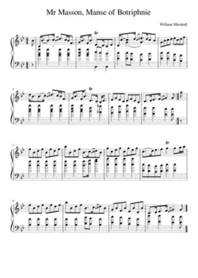 Mr Masson Manse of Botriphnie