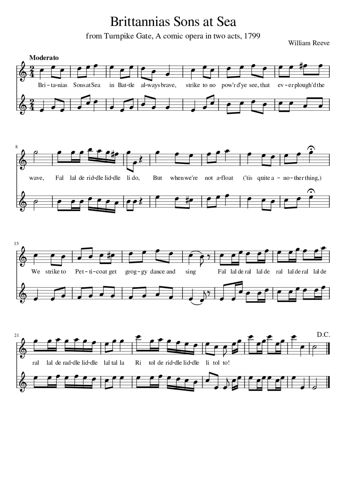 Brittannias Sons at Sea - Page 1