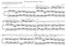 2 Pieces for Clarinet and Piano
