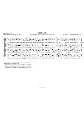 Old South - William Billings
