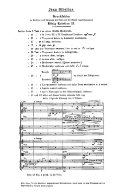 Suite from King Christian II