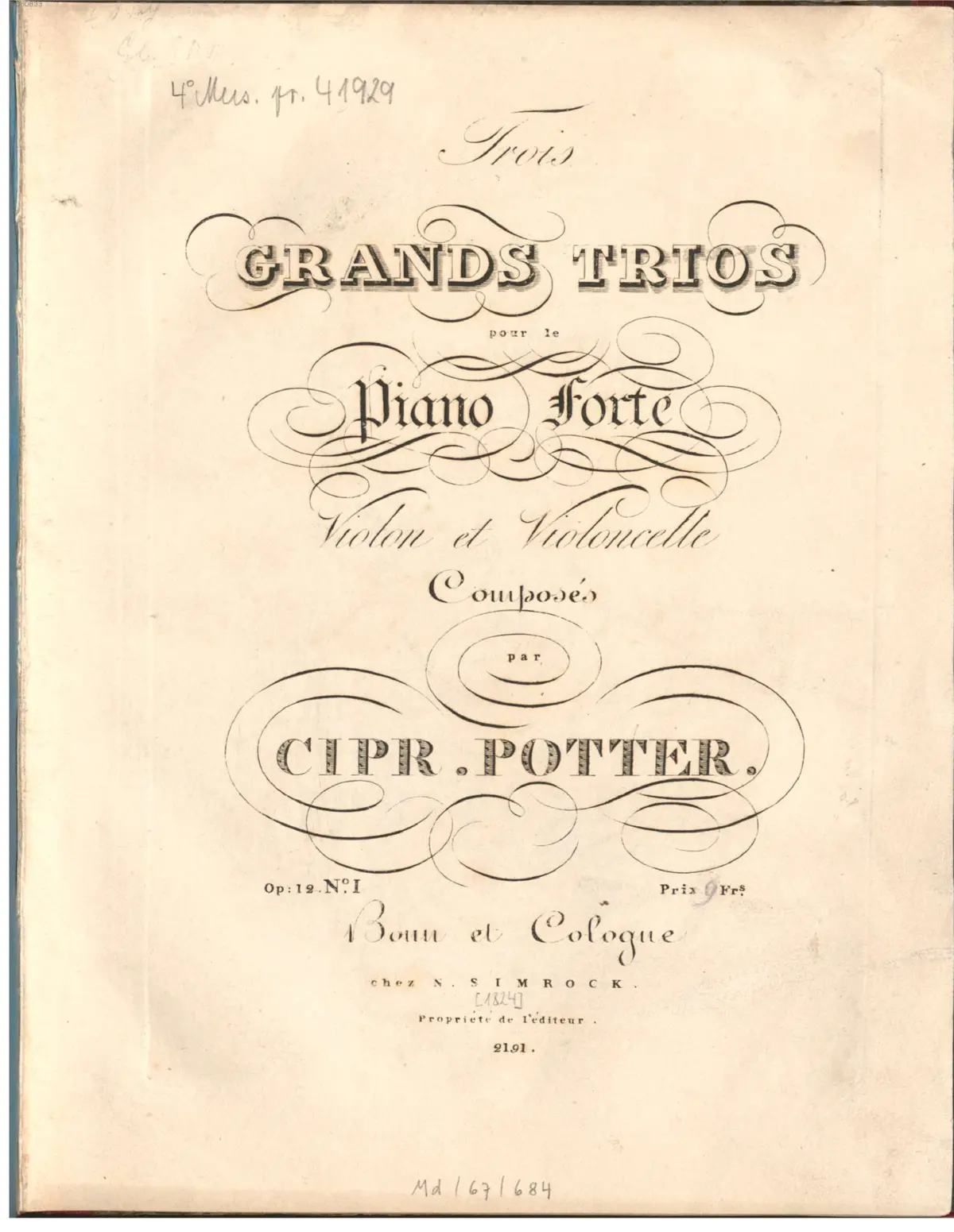 3 Piano Trios - Page 1