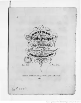 Rondo Valse et Rondo Galoppe pour la Guitare