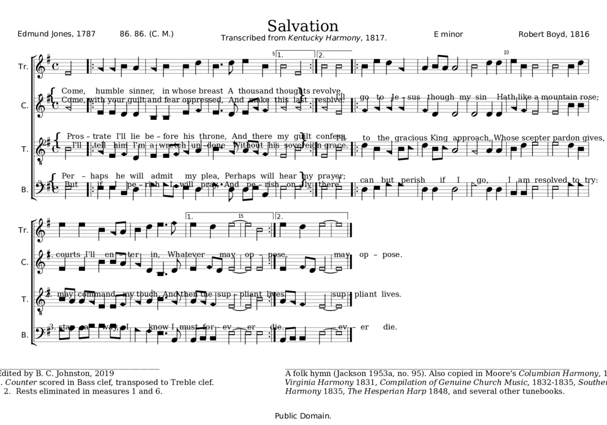 Salvation - Robert Boyd - Page 1