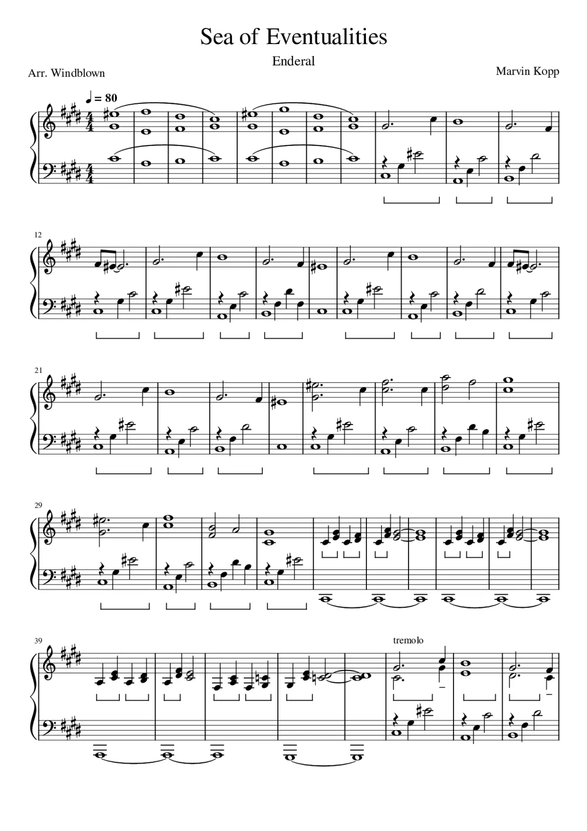 Sea of Eventualities - Page 1