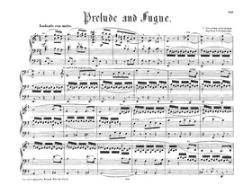 Prelude and Fugue in E minor