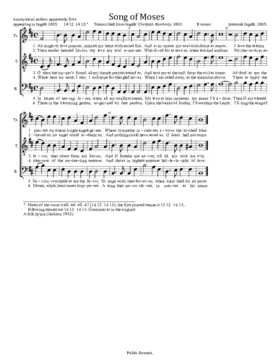 Song of Moses