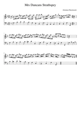 Mrs Duncans Strathspey