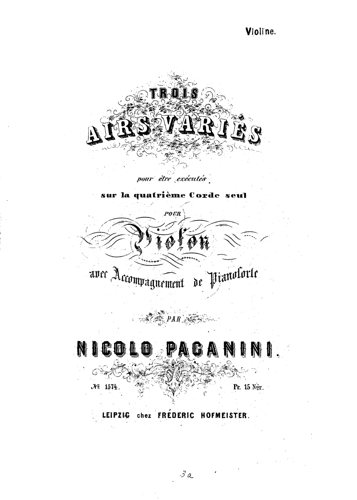 3 Airs Variés - Page 1