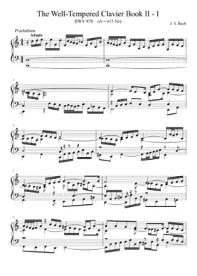 Prelude and Fugue in C major BWV 870