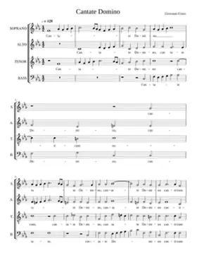 Cantate Domino