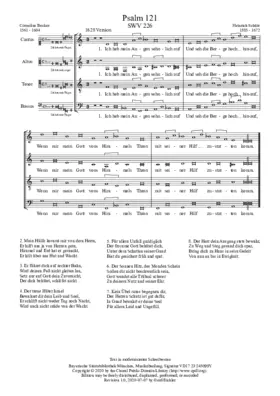 Ich heb mein Augen sehnlich auf, SWV 226