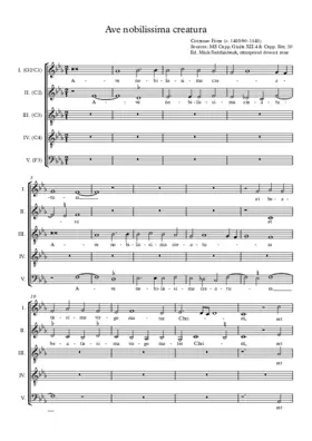 Ave nobilissima creatura