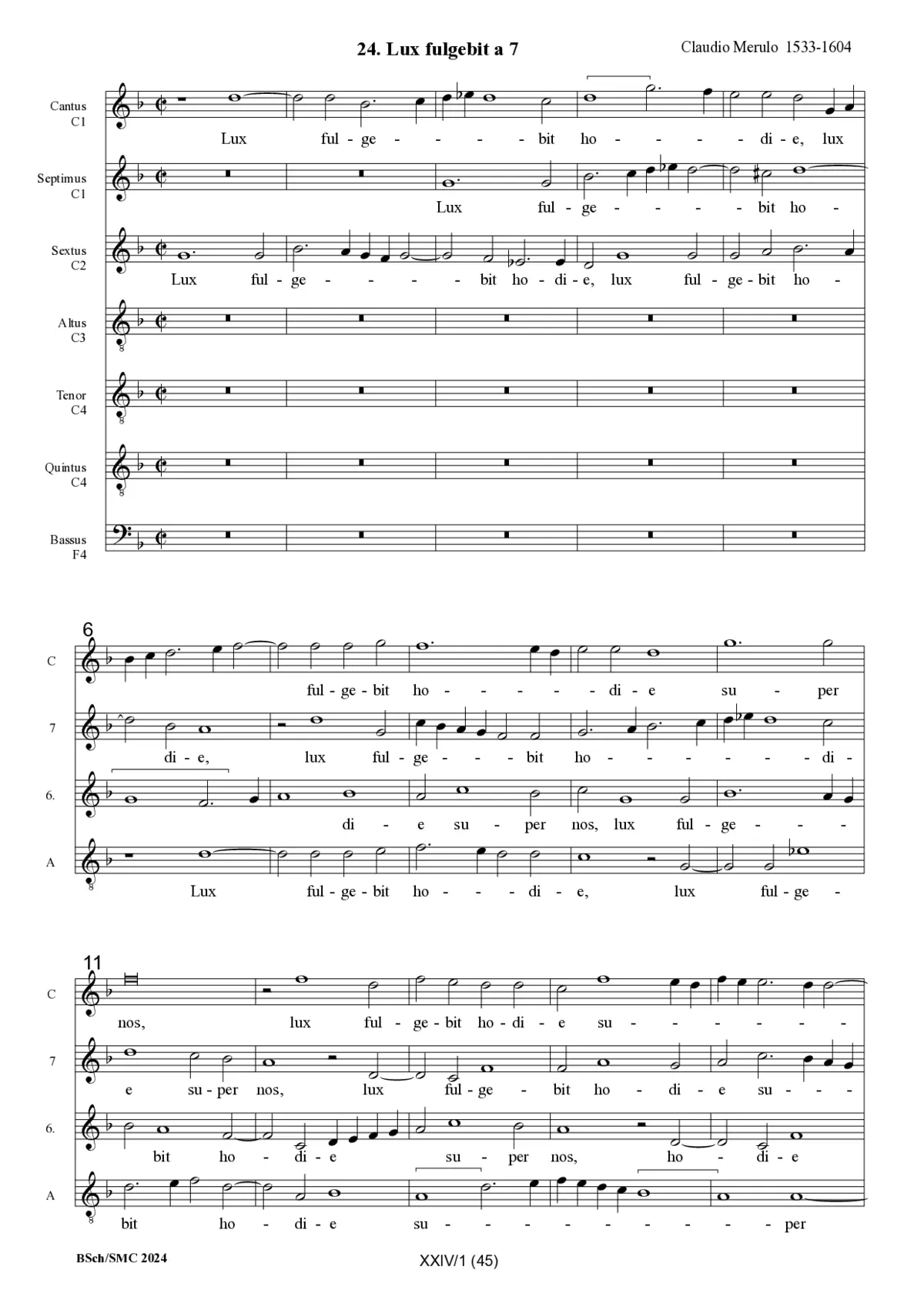 Lux fulgebit hodie - Page 1