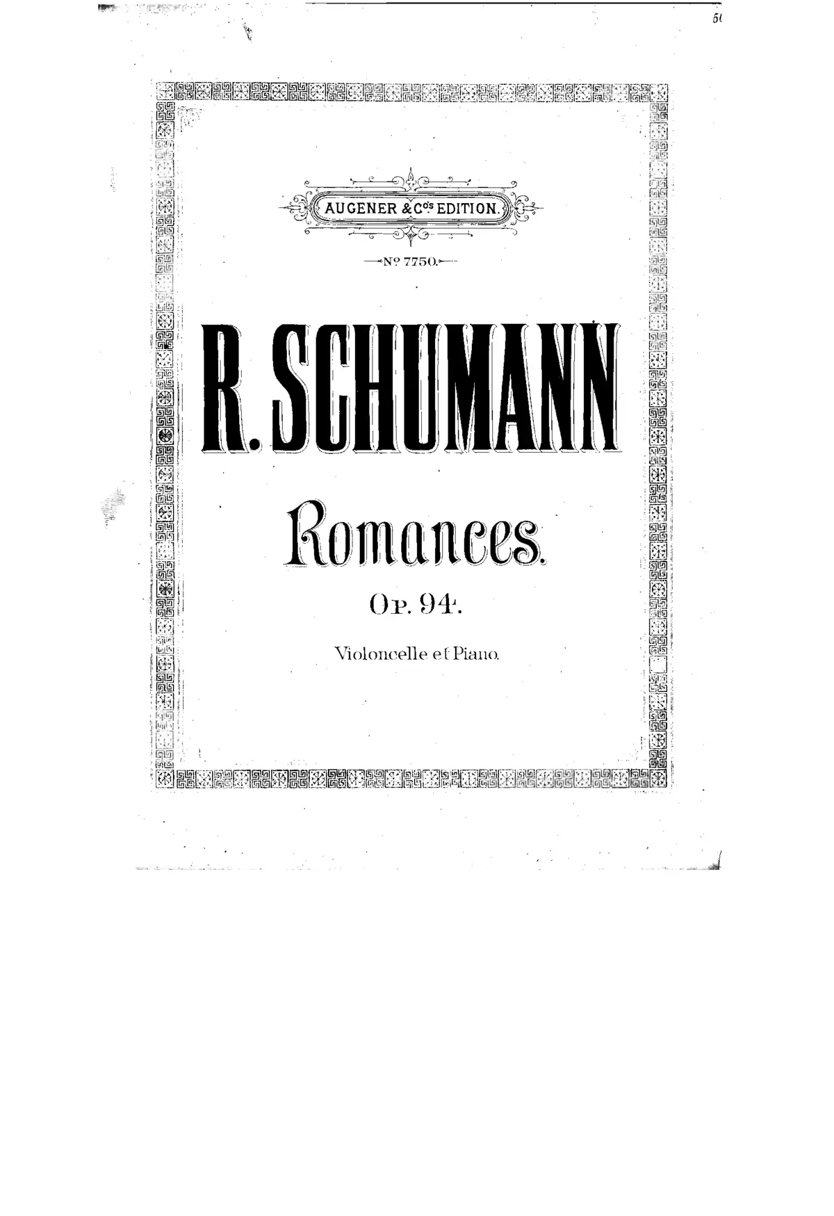 3 Romanzen - Page 1