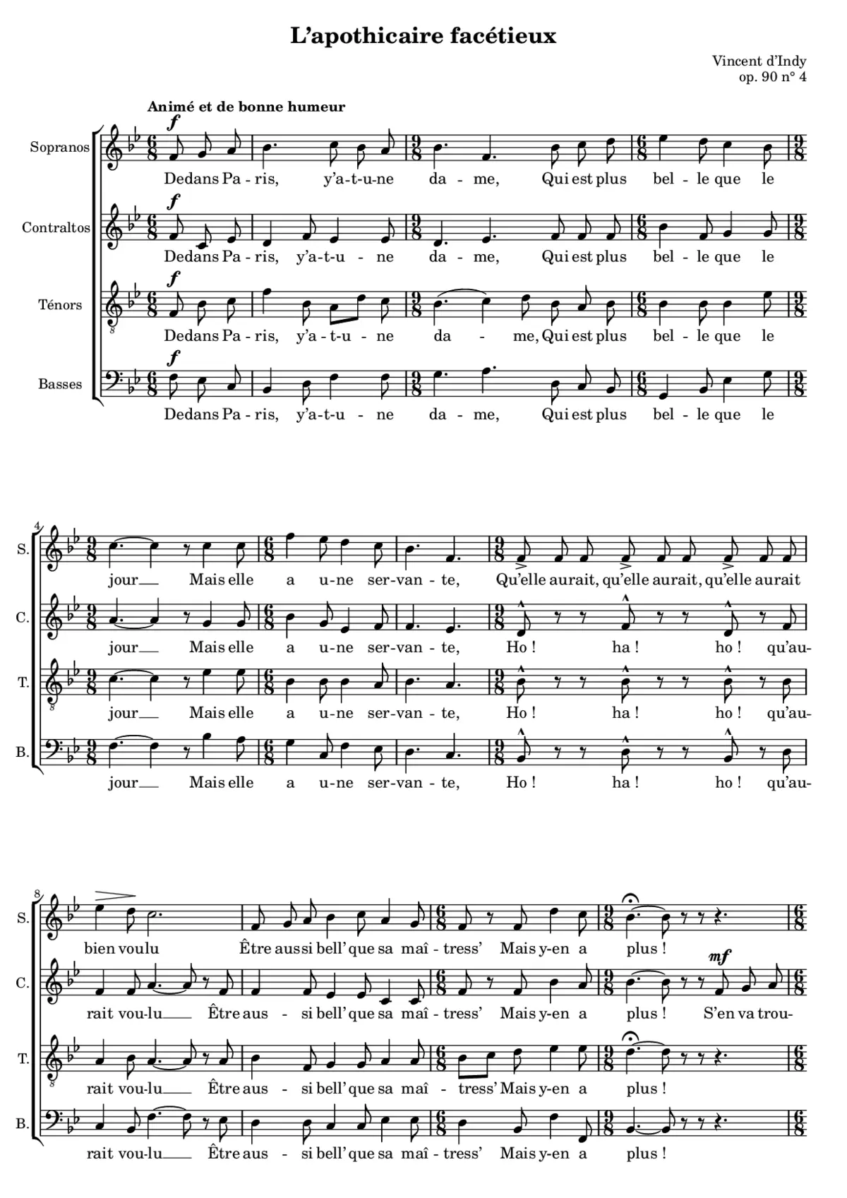 L'apothicaire facétieux - Page 1