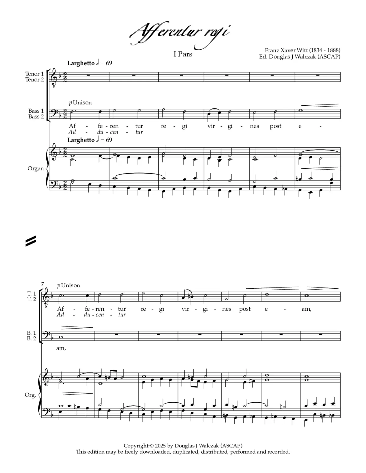 Afferentur regi - Page 1