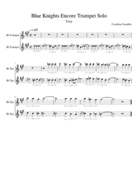 2014 Blue Knights Encore Trumpet Solo