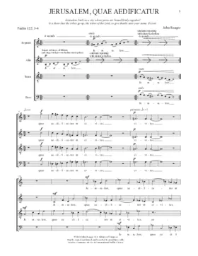 Jerusalem quae aedificatur