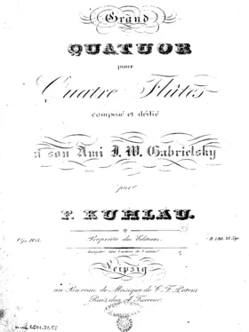 Grand Quartet for 4 Flutes
