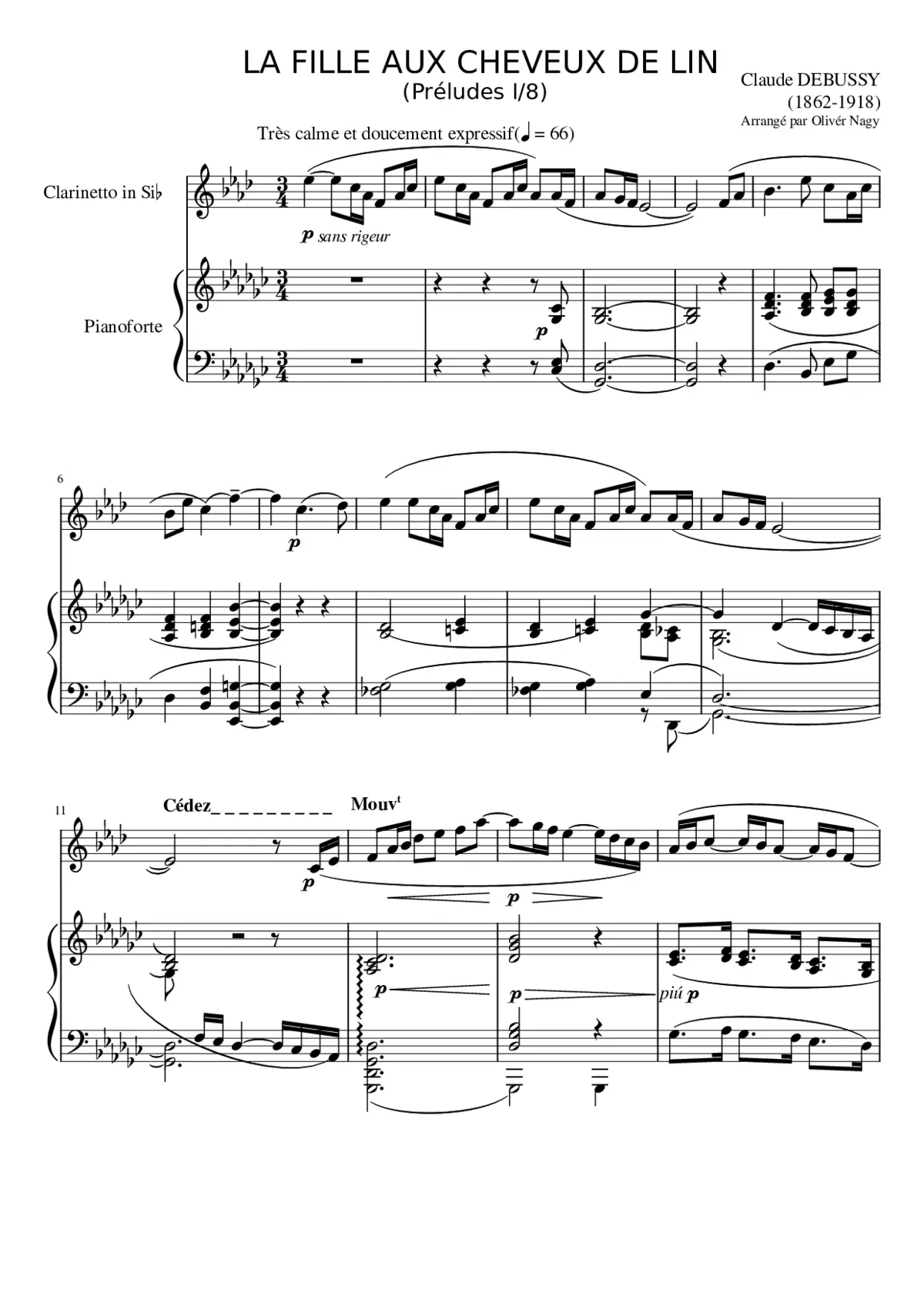 La fille aux cheveux de lin - Page 1