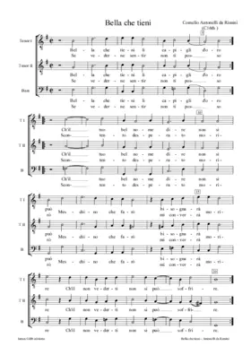 Bella che tieni