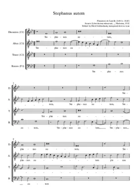 Stephanus autem