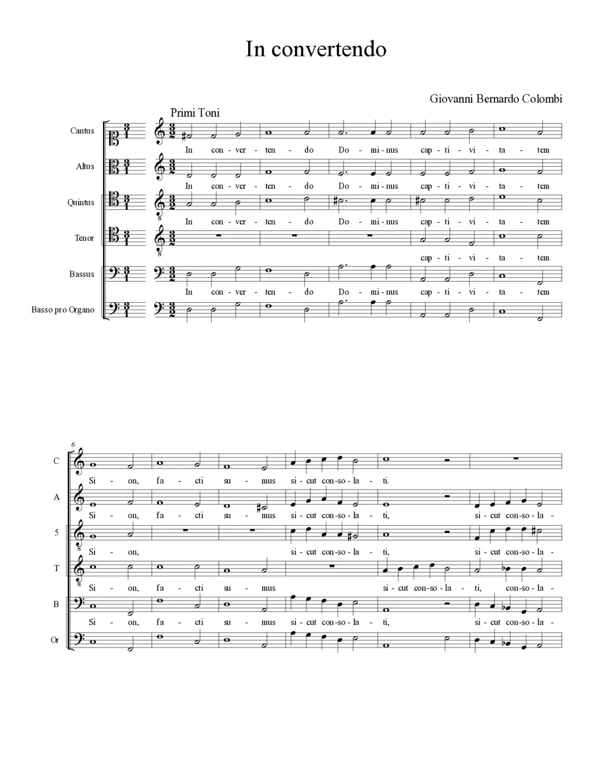 In convertendo - Page 1