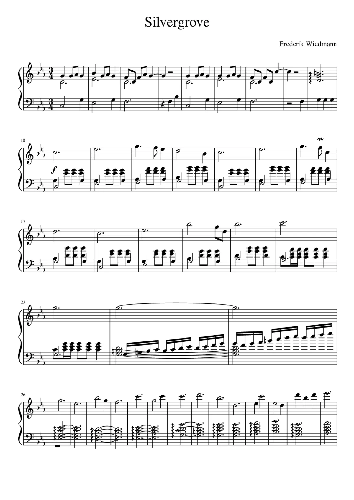 Silvergrove - Page 1