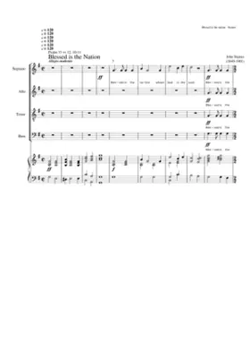 Blessed is the nation