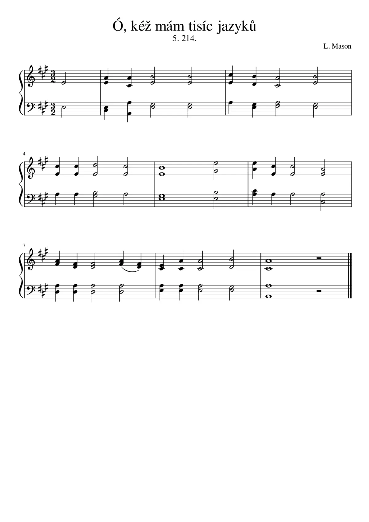 005 Ó kéÅ¾ mám tisíc jazykÅ - Page 1