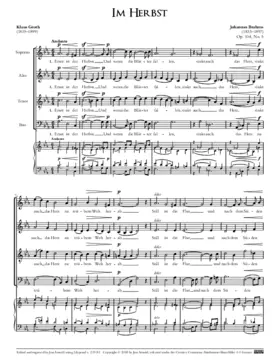 Im Herbst, Op. 104, No. 5