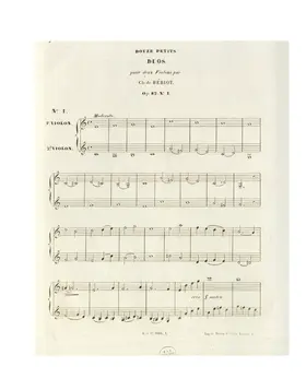 12 Easy Duos for 2 Violins