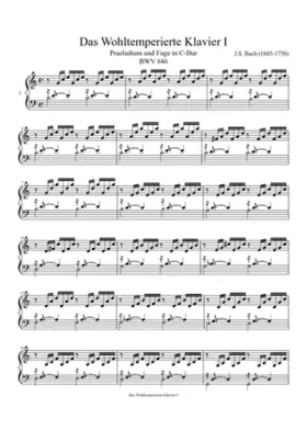 Prelude and Fugue in C major BWV 846