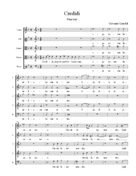 Credidi