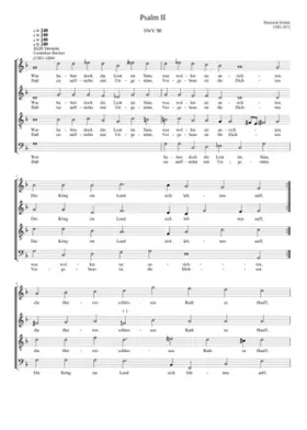 Was haben doch die Leut im Sinn SWV 98