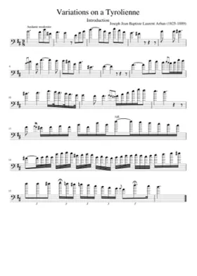 Variations on a Tyrolienne