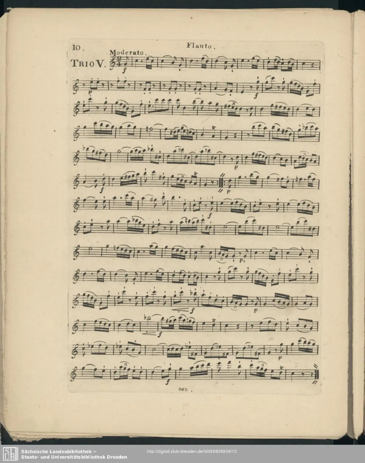 Baryton Trio in A major - Page 1