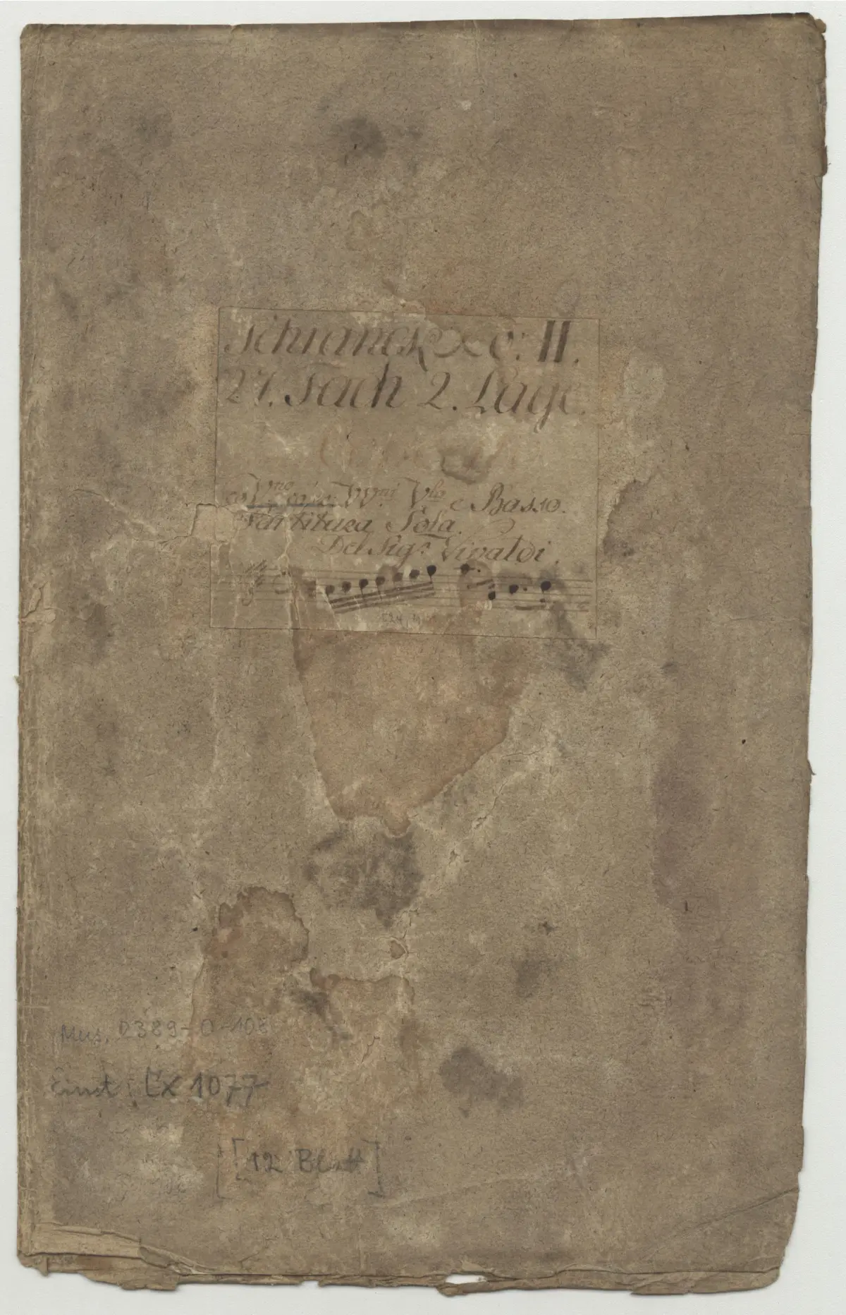 Violin Concerto in A major - Page 1